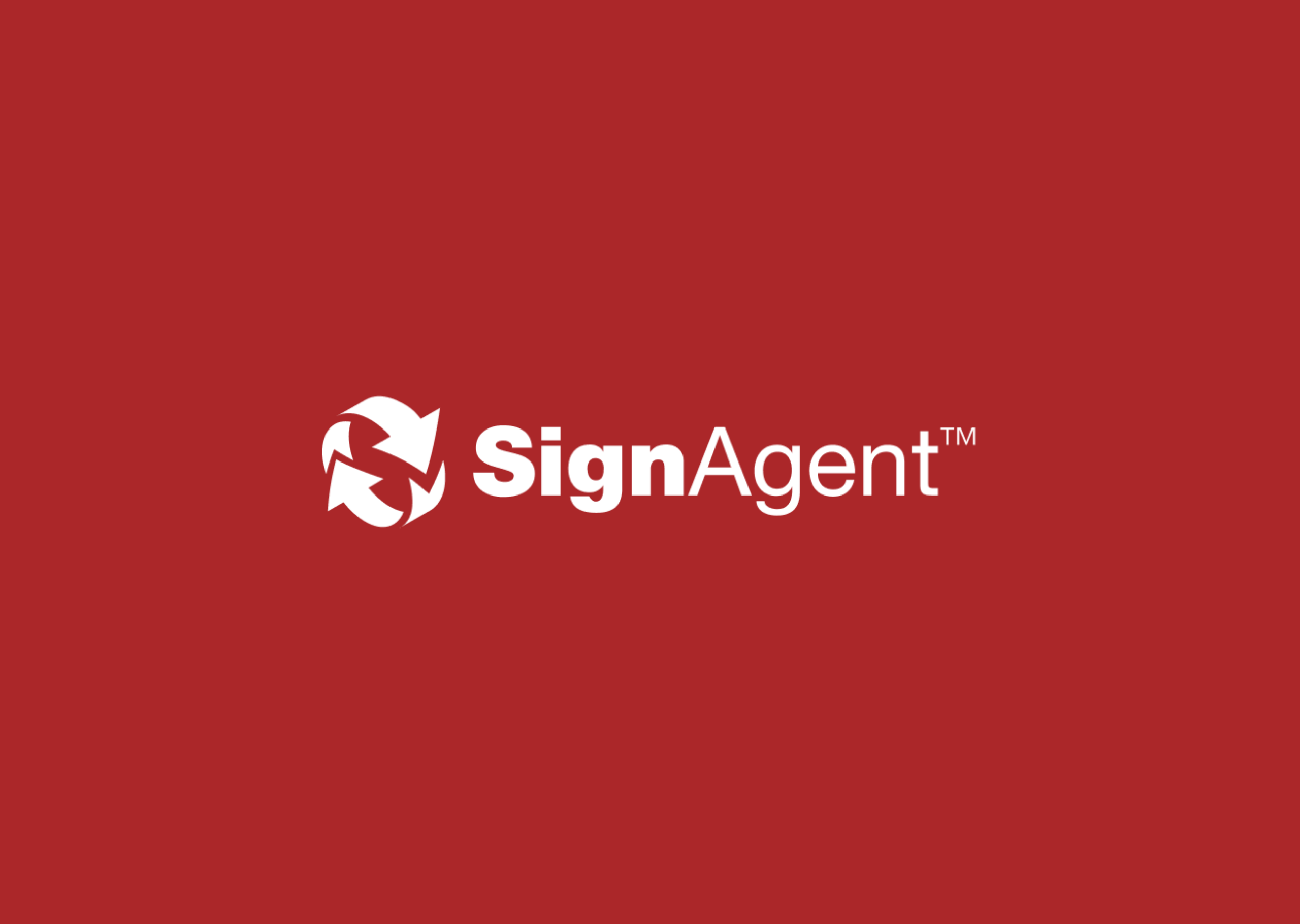 SignAgent Inc. Launches SignAgent™ New CloudBased Sign Project