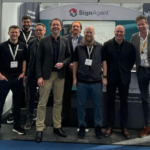The SignAgent team and the Mijksenaar team together at the PTE 2023 event