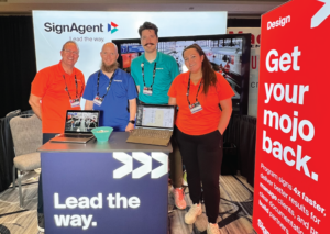 The SignAgent team at SEGD's 50th anniversary event